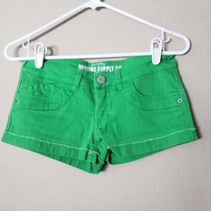 Bright Green Shorts
